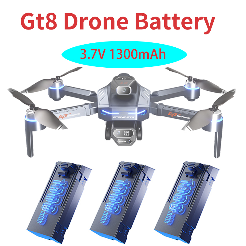 Eachine Drone E58 - ต้นฉบับ 3.7V 1300mAh GT8 Drone แบตเตอรี่หน้าจอ