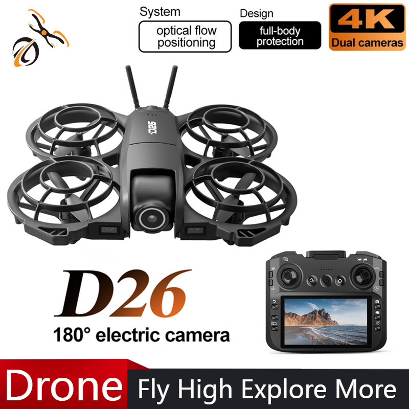 Drone Gimbal Case - โดรน D26 4K ถ่ายภาพทางอากาศ HD 180