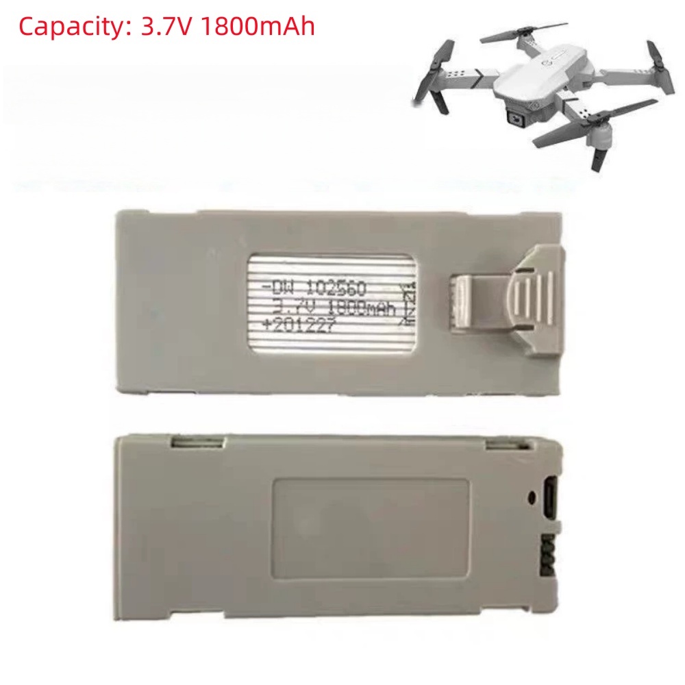 แบตเตอรี่โดรน 3.7V 1800mAh 1-1 - Eachine Drone E58 บทวิจารณ์และราคา