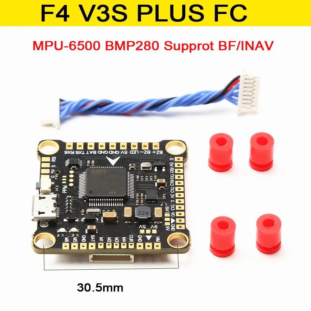 NEW F4 V3S PLUS ชุดควบคุมการบิ - Betaflight Fc F4 บทวิจารณ์และราคา